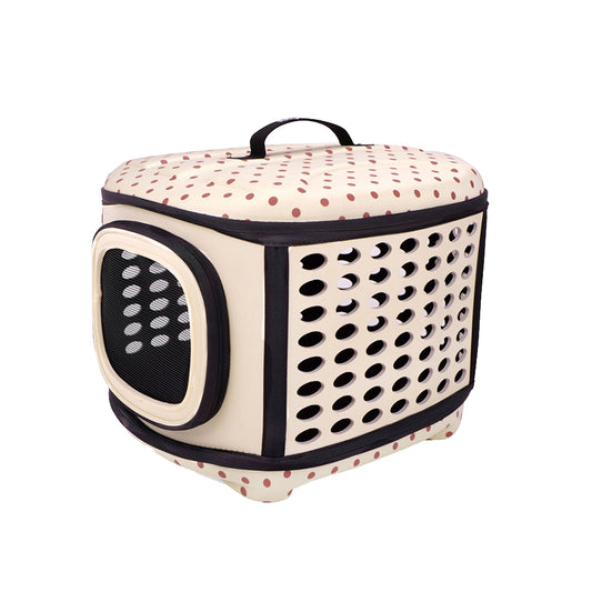Ibiyaya Collapsible Travelling Pet Carrier for Cats & Dogs - Stardust Pet Carrier ibiyaya