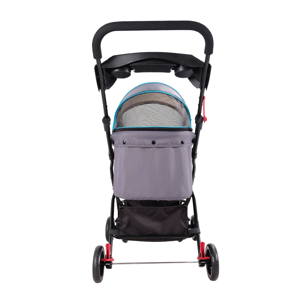 Ibiyaya Easy Strolling Pet Buggy - Simple Gray pet stroller Ibiyaya
