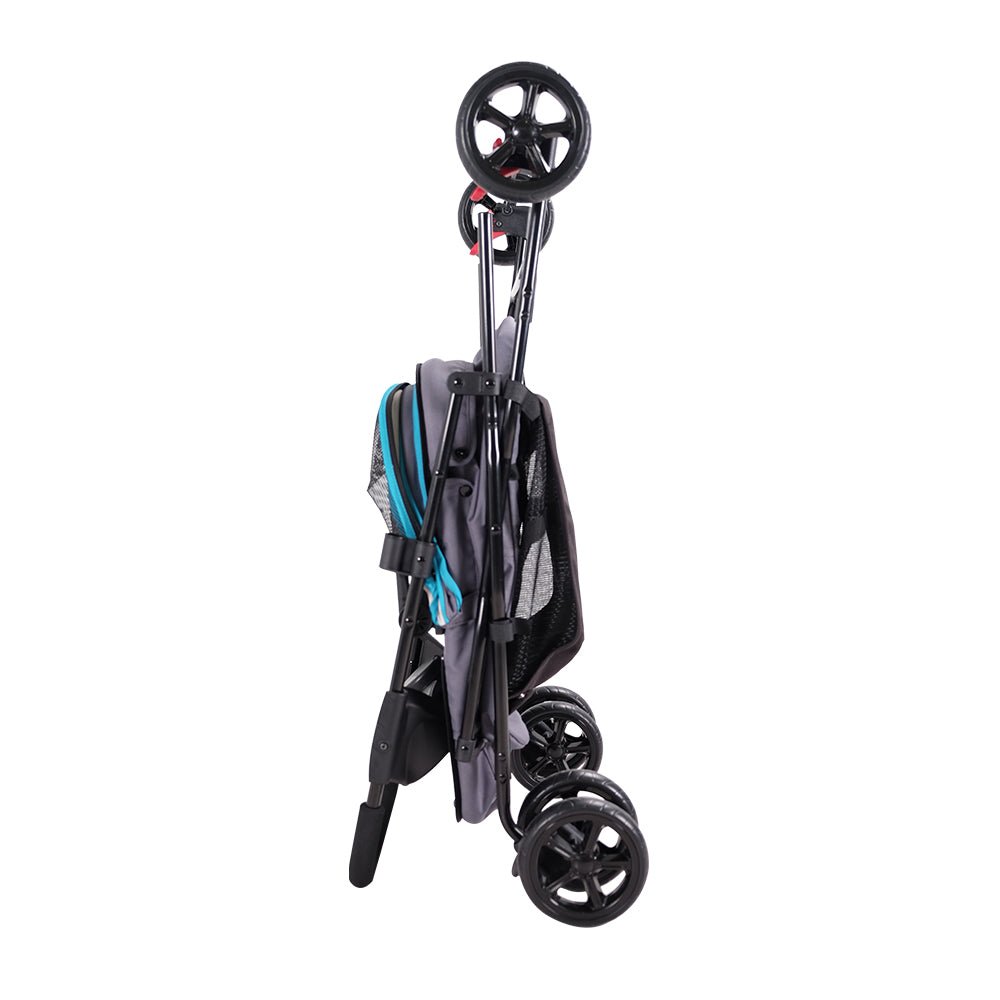 Ibiyaya Easy Strolling Pet Buggy - Simple Gray pet stroller Ibiyaya