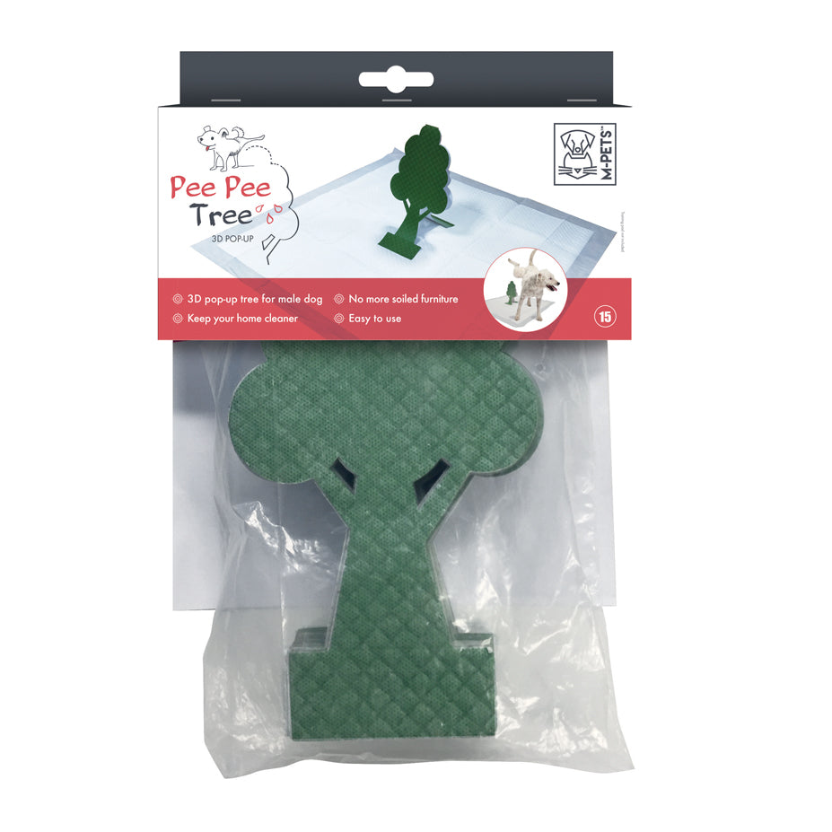 M-PETS PEE PEE TREE 3D Pop-up pee pad holder Mpets