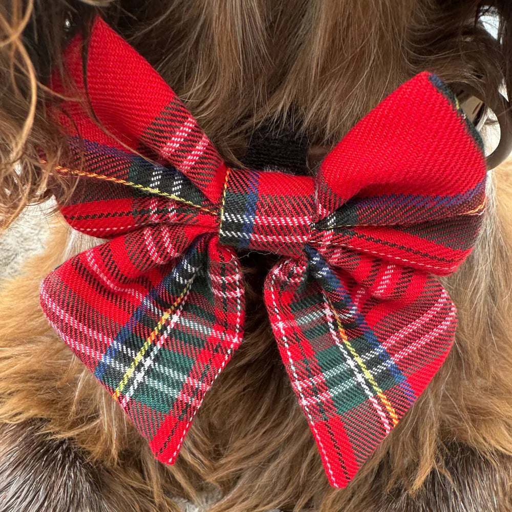 Cocopup London – Sailor Bow Tie – Tartan Dog Apparel bow tie Cocopup London