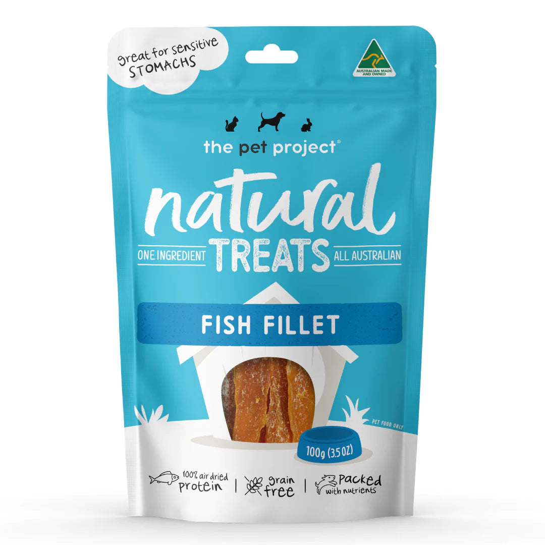 The Pet Project – Natural Treats – Fish Twists Natural Dog Treat The Pet Project Fish Fillets