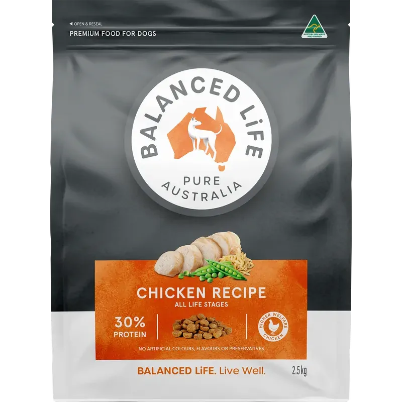 Balanced Life Adult Chicken 2.5Kg Non-prescription Dog Food Balanced Life 2.5