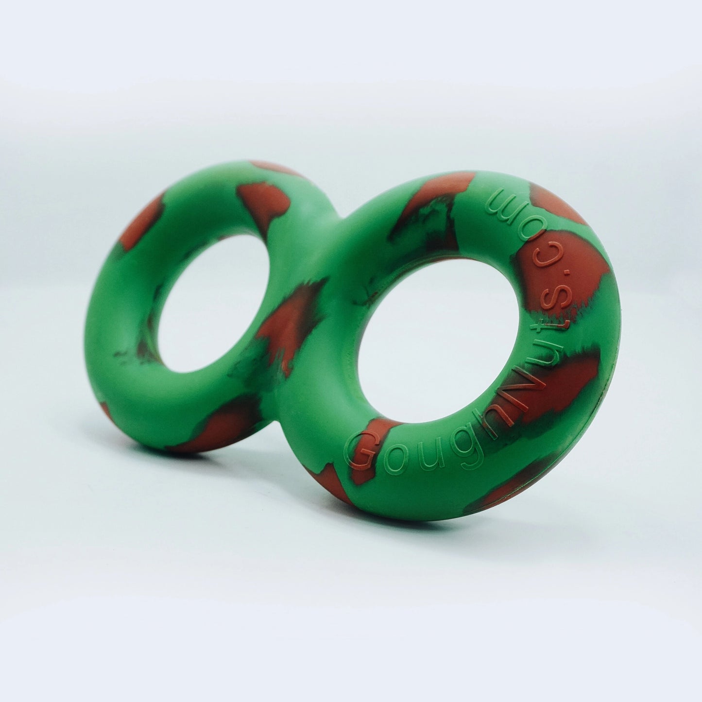 Goughnuts Original Tug Toy tough dog toys GOUGHNUTS Green