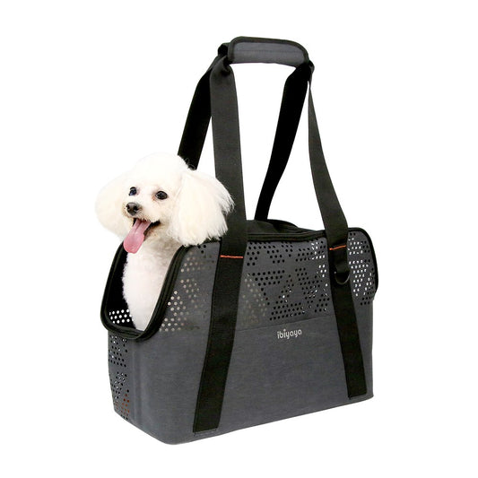 Ibiyaya Breezy Wanderer Fur-Free Dog Tote Bag Pet Carrier Ibiyaya