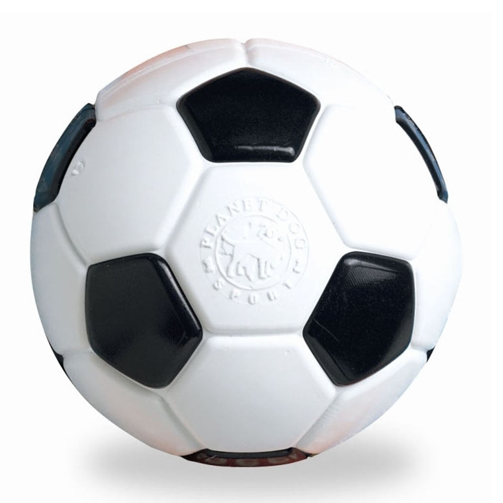Planet Dog Durable Treat Dispensing & Fetch Dog Toy - Soccer Ball Dog toys Planet Dog Soccer Ball
