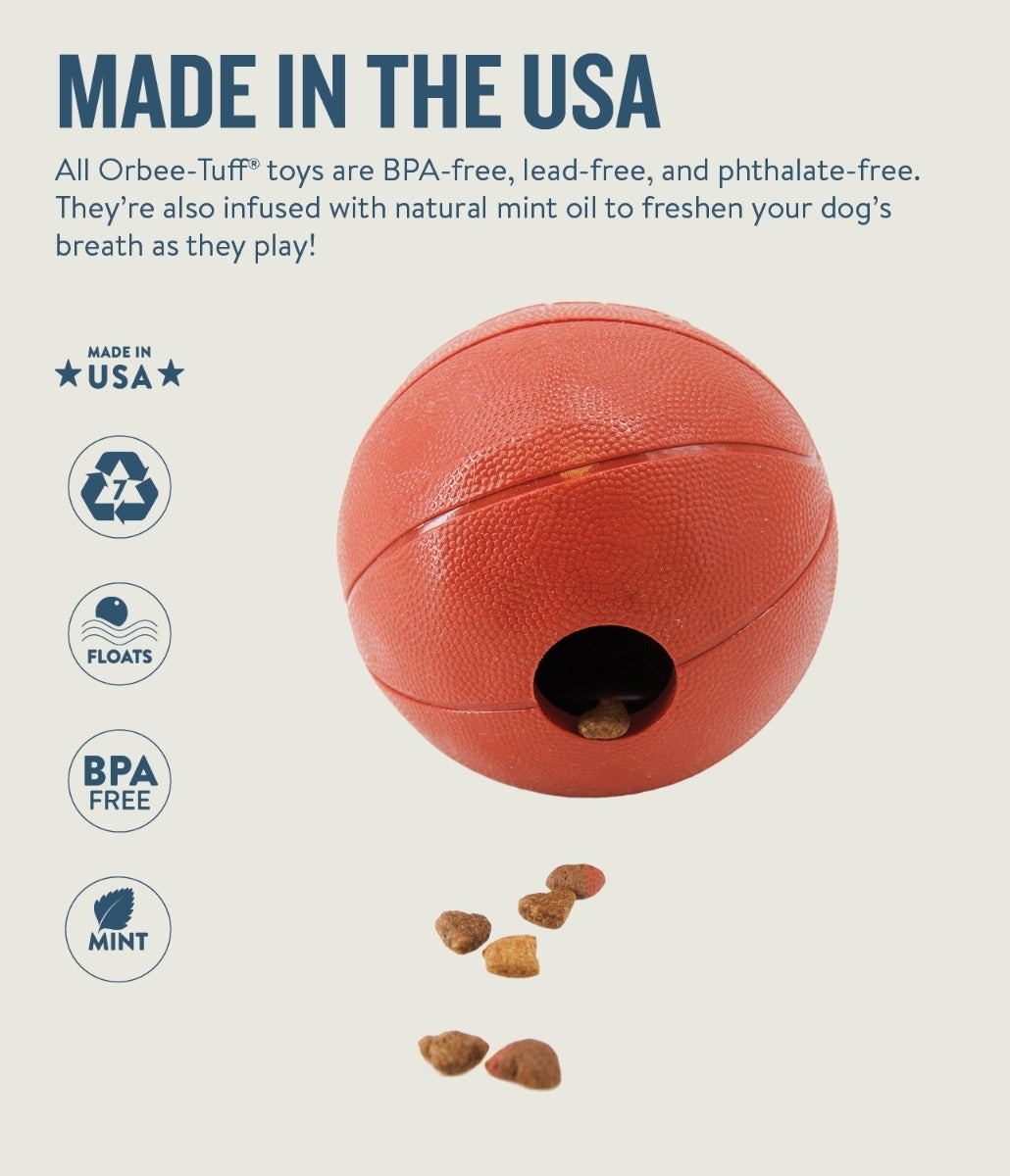 Planet Dog Durable Treat Dispensing & Fetch Dog Toy - Soccer Ball Dog toys Planet Dog