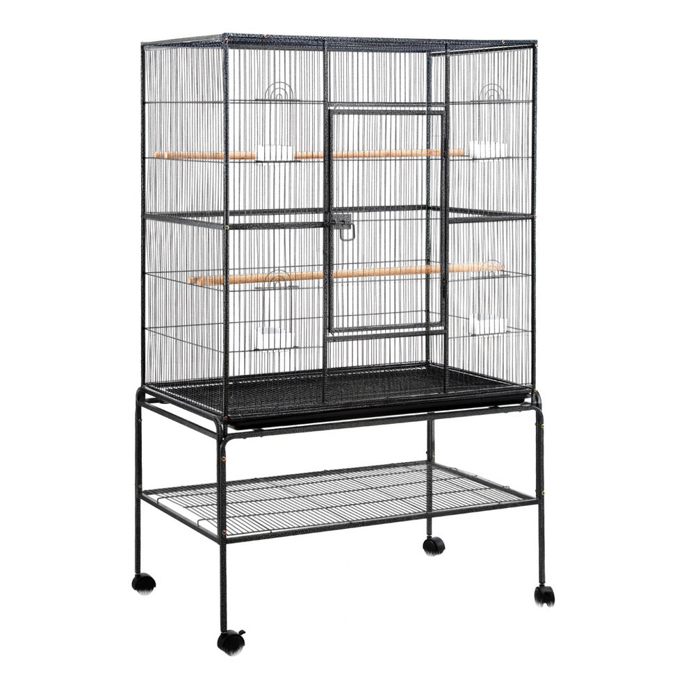 i.Pet Bird Cage Large Cages 160cm Parrot Aviary Stand-Alone Budgie Wheels Castor Pet Care > Bird > Bird Cages & Stands ipet