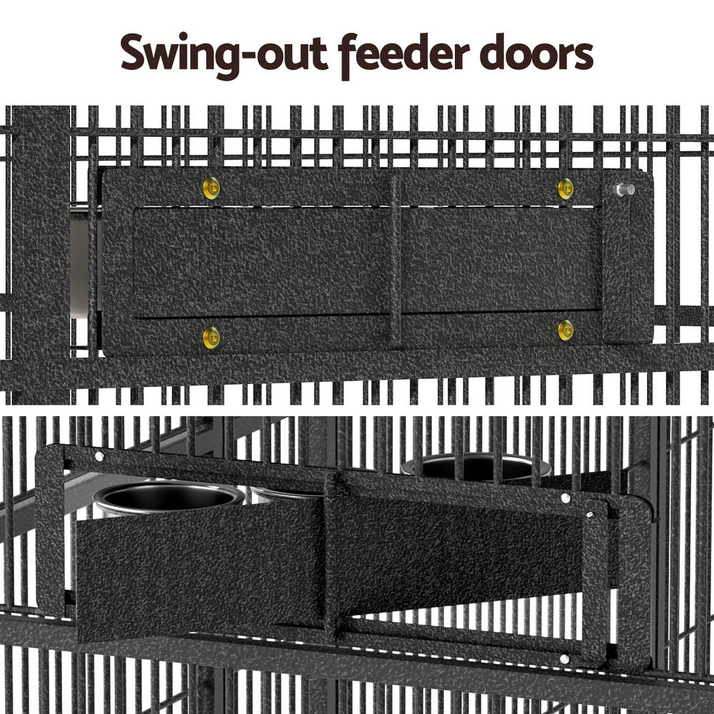 i.Pet Bird Cage Large Walk-in Aviary Budgie Perch Cage Parrot Pet Huge 203cm Pet Care > Bird > Bird Cages & Stands ipet