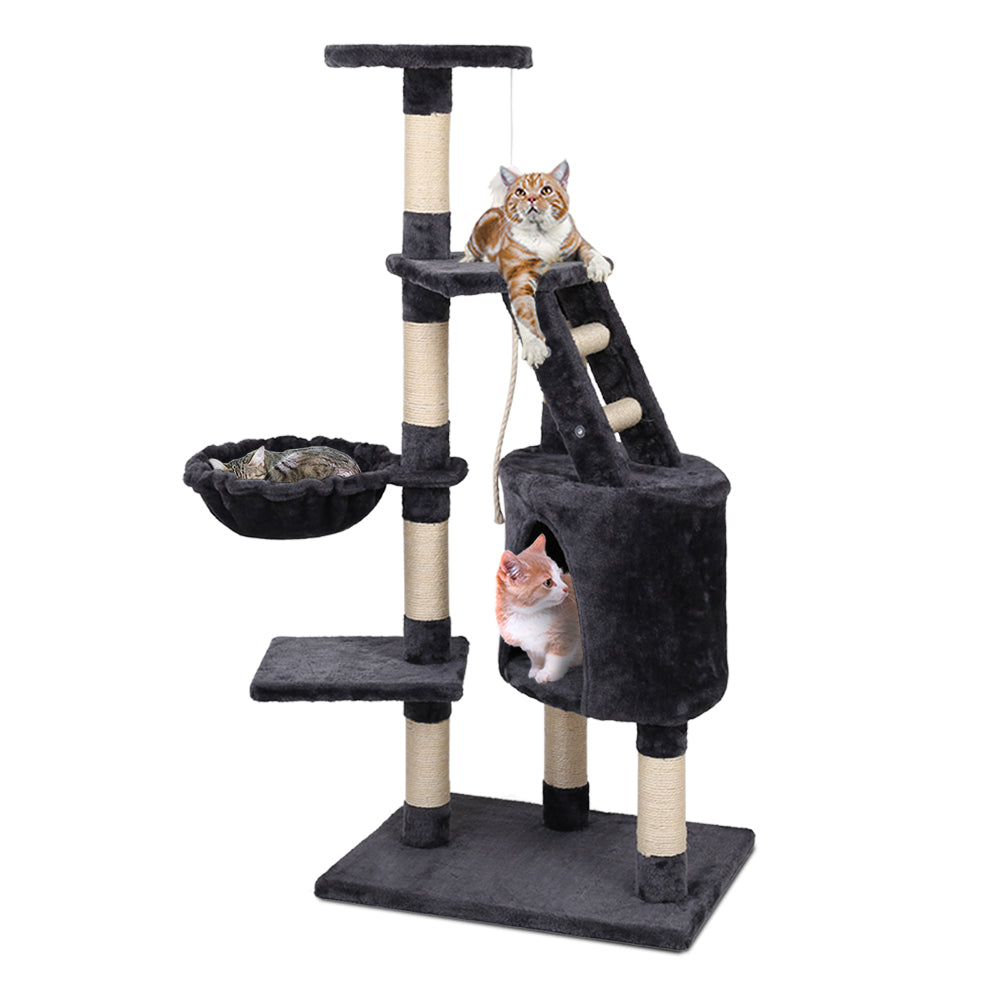 i.Pet Cat Tree 120cm Tower Scratching Post Scratcher Wood Condo House Bed Toys Pet Care > Cat Supplies > Cat Scratching Posts Ipet