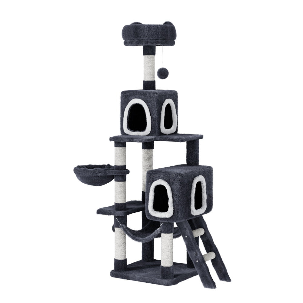 i.Pet Cat Tree 168cm Tower Scratching Post Scratcher Condo House Hanging Toy Bed Pet Care > Cat Supplies > Cat Scratching Posts ipet