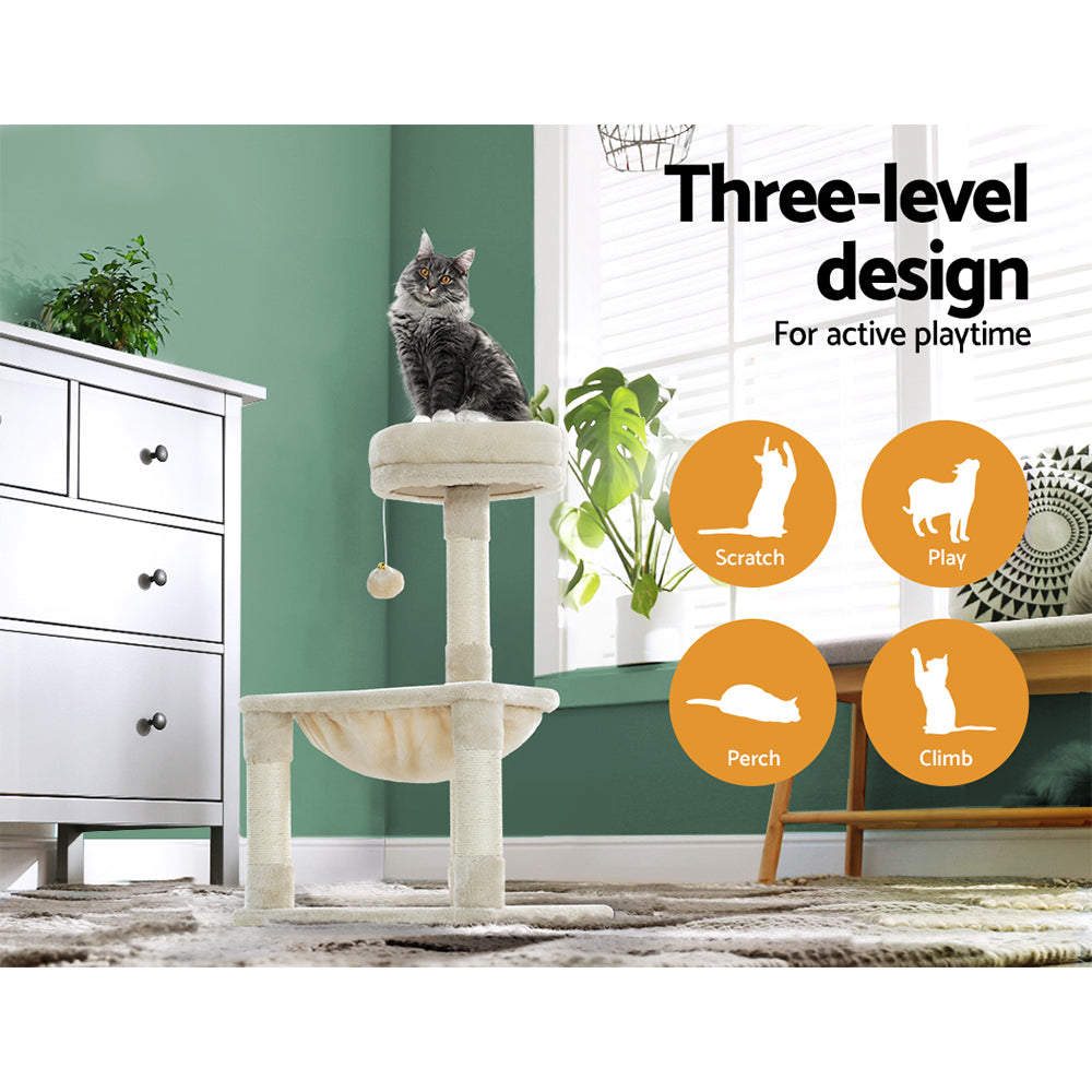 i.Pet Cat Tree 69cm Scratching Post Tower Scratcher Wood Condo Toys House Bed Pet Care > Cat Supplies > Cat Scratching Posts ipet
