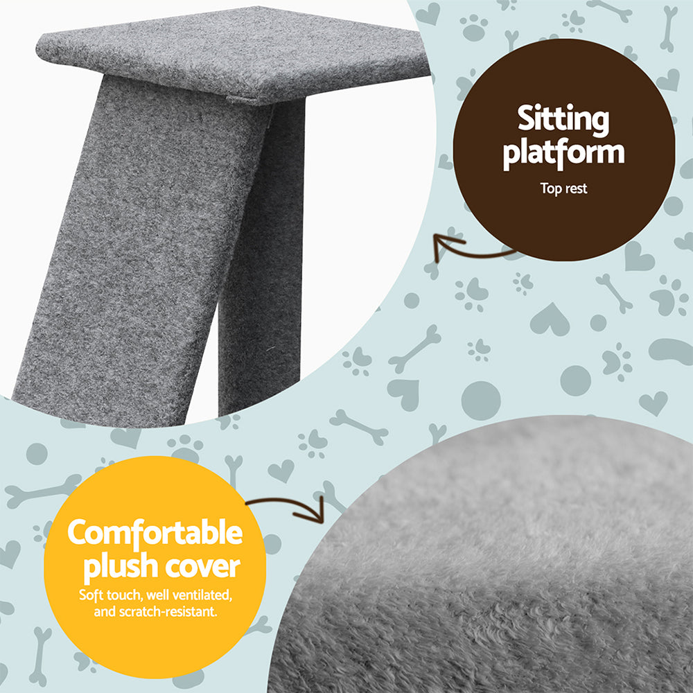 i.Pet Cat Tree 82cm Scratching Post Tower Scratcher Condo Trees Climb House Pet Care > Cat Supplies > Cat Scratching Posts Ipet