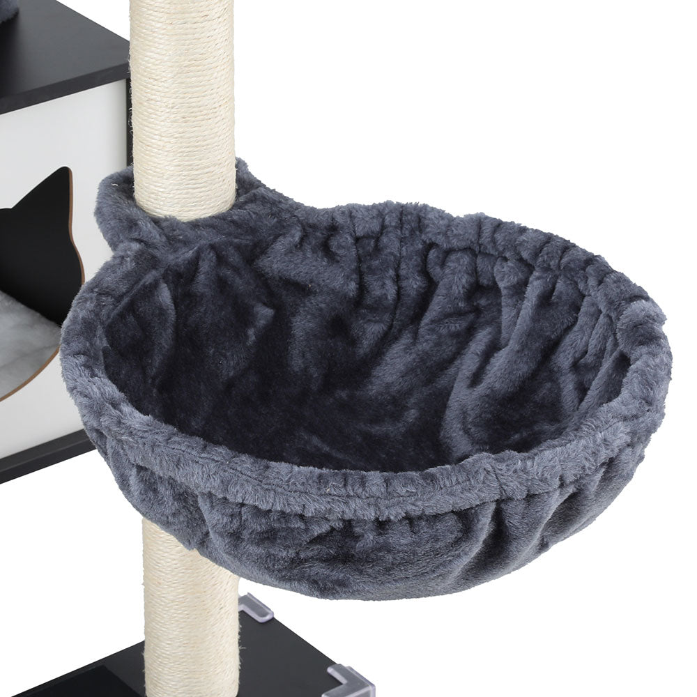 i.Pet Cat Tree Tower Scratching Post Scratcher 144cm Wood Bed Condo House Cabinet Pet Care > Cat Supplies > Cat Scratching Posts ipet