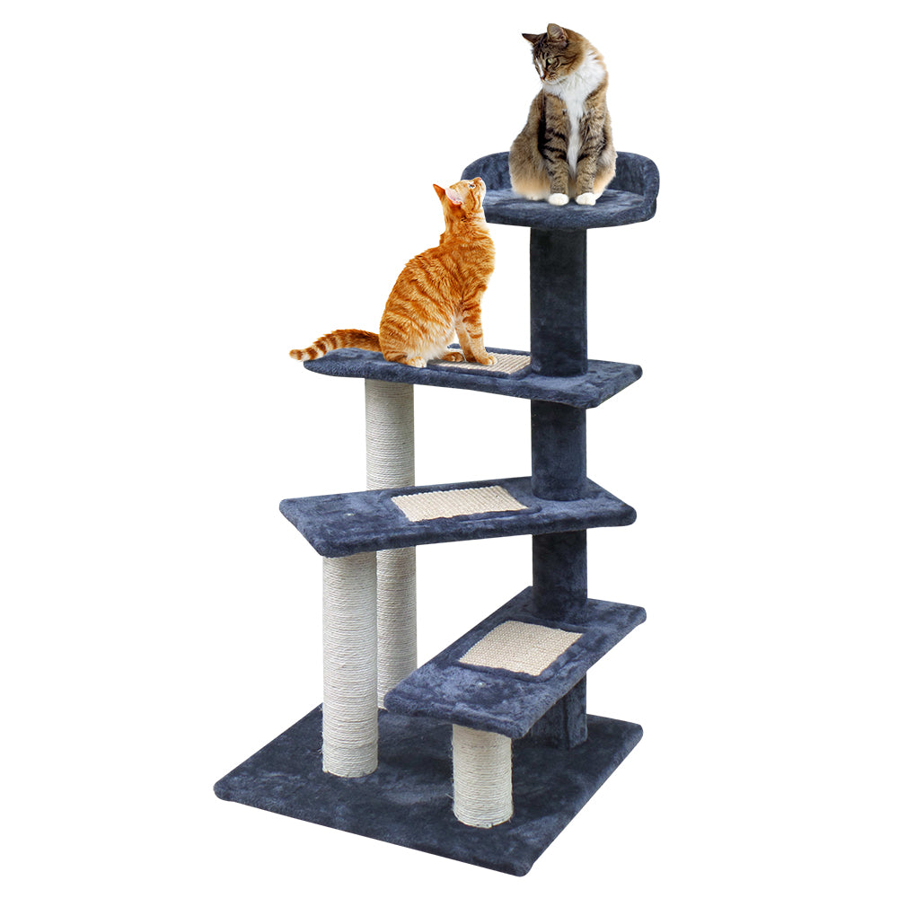 i.Pet Cat Tree 100cm Scratching Post Scratcher Tower Wood Condo House Trees Bed Pet Care > Cat Supplies > Cat Scratching Posts ipet