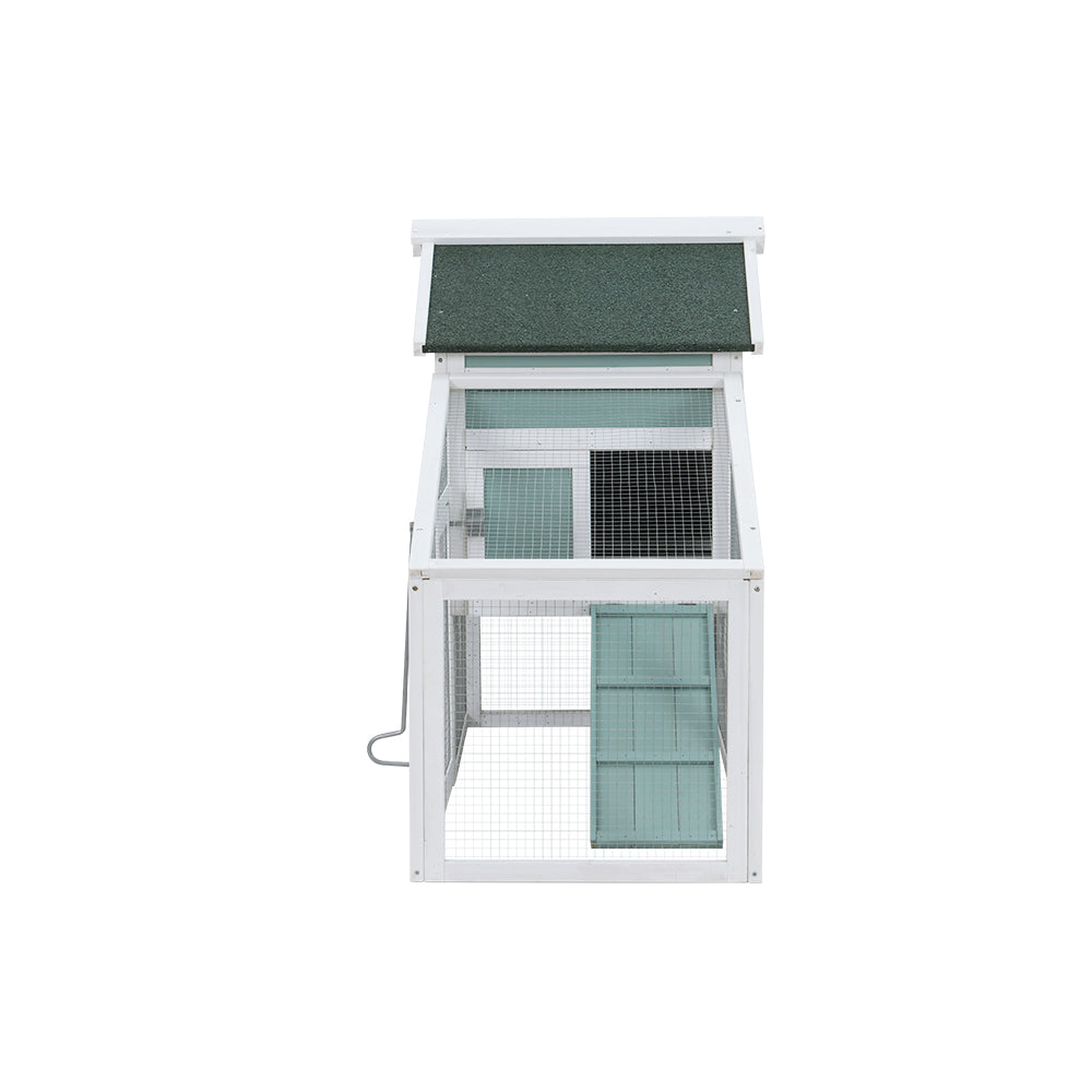 i.Pet Chicken Coop Rabbit Hutch 150cm x 60cm x 93cm Large House Run Cage Wooden Outdoor Bunny Pet Care > Coops & Hutches > Small Animal Habitats & Cages Woofy and Whiskers