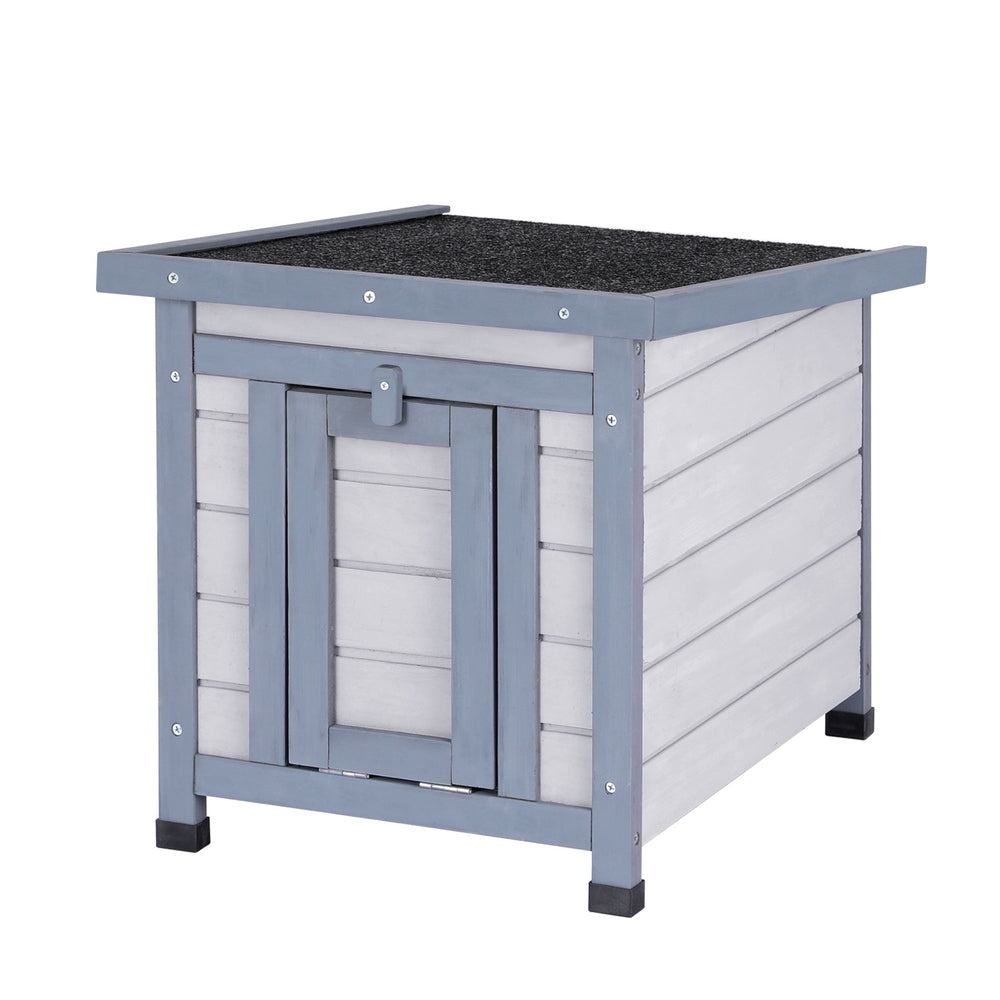 i.Pet Outdoor Cat House Rabbit Hutch Wooden Shelter Condo Small Enclosure Indoor Cat House Outdoor Pet Care > Coops & Hutches > Small Animal Habitats & Cages ipet
