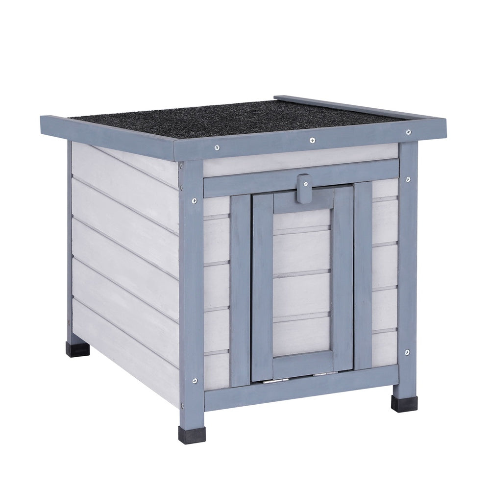 i.Pet Outdoor Cat House Rabbit Hutch Wooden Shelter Condo Small Enclosure Indoor Cat House Outdoor Pet Care > Coops & Hutches > Small Animal Habitats & Cages ipet