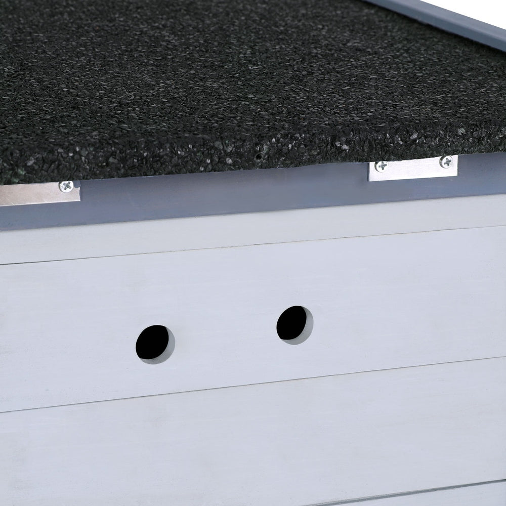 i.Pet Outdoor Cat House Rabbit Hutch Wooden Shelter Condo Small Enclosure Indoor Cat House Outdoor Pet Care > Coops & Hutches > Small Animal Habitats & Cages ipet