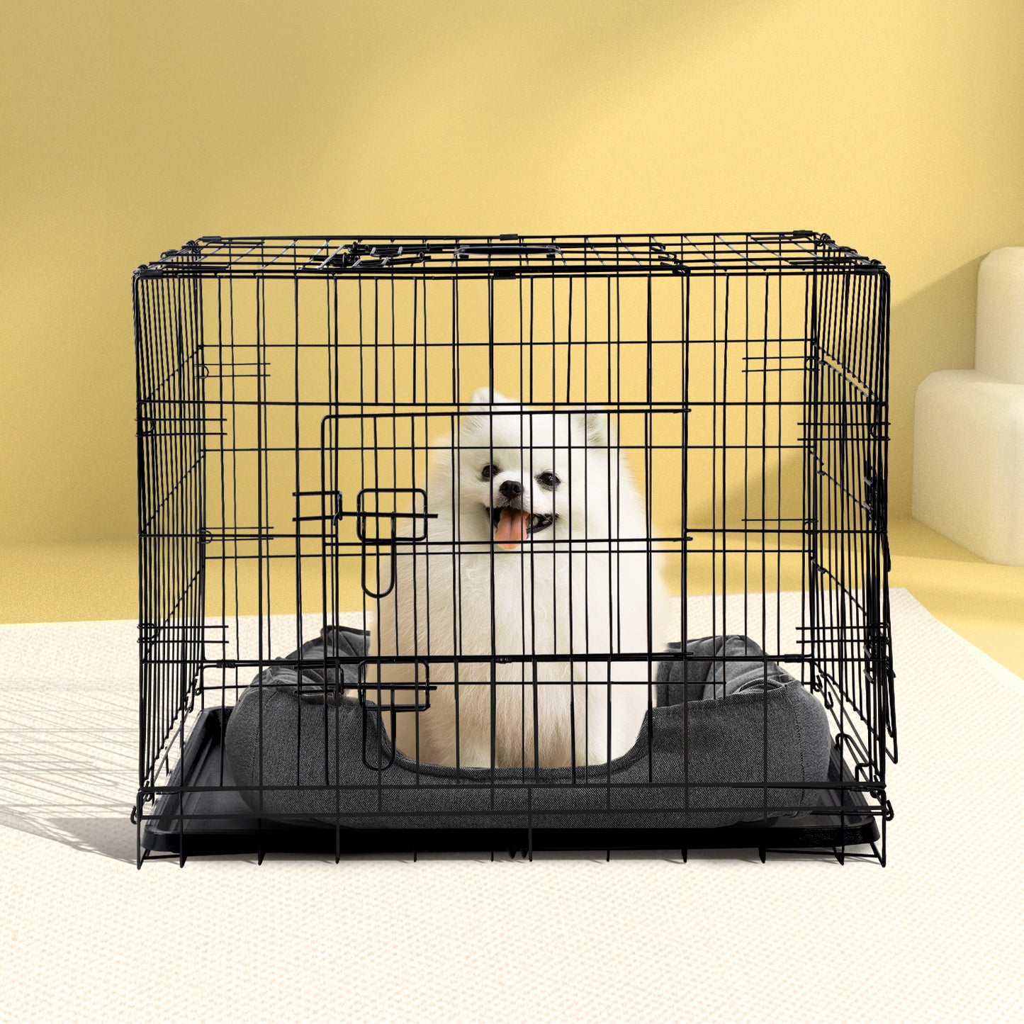 i.Pet 36" Dog Cage Crate Kennel 3 Doors Pet Care > Dog Supplies > Dog Kennels Ipet