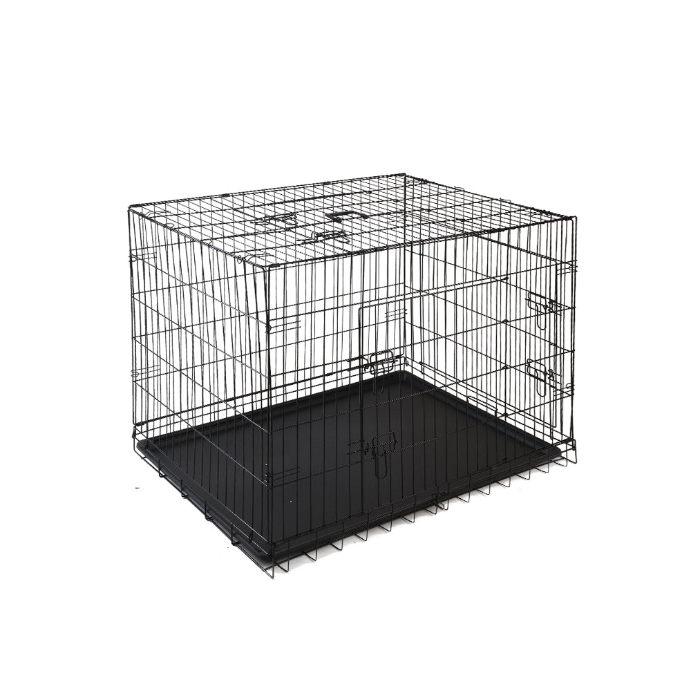 i.Pet 42" Dog Cage Crate Large Kennel 3 Doors Pet Care > Dog Supplies > Dog Kennels Ipet