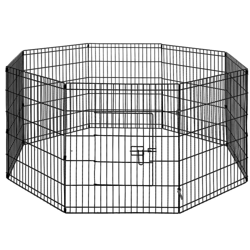 i.Pet 30" 8 Panel Dog Playpen Pet Fence Exercise Cage Enclosure Play Pen Pet Care > Dog Supplies > Dog Playpens & Gates Ipet