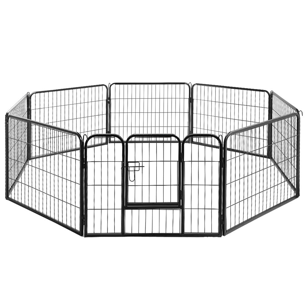 i.Pet 24" 8 Panel Dog Playpen Pet Exercise Cage Enclosure Fence Play Pen Pet Care > Dog Supplies > Dog Playpens & Gates ipet