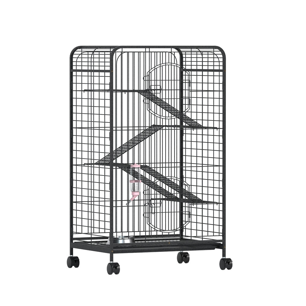i.Pet Rabbit Cage Indoor Hutch Guinea Pig Bird Ferret Cat Hamster 110cm 4 Level Pet Care > Coops & Hutches > Small Animal Habitats & Cages ipet
