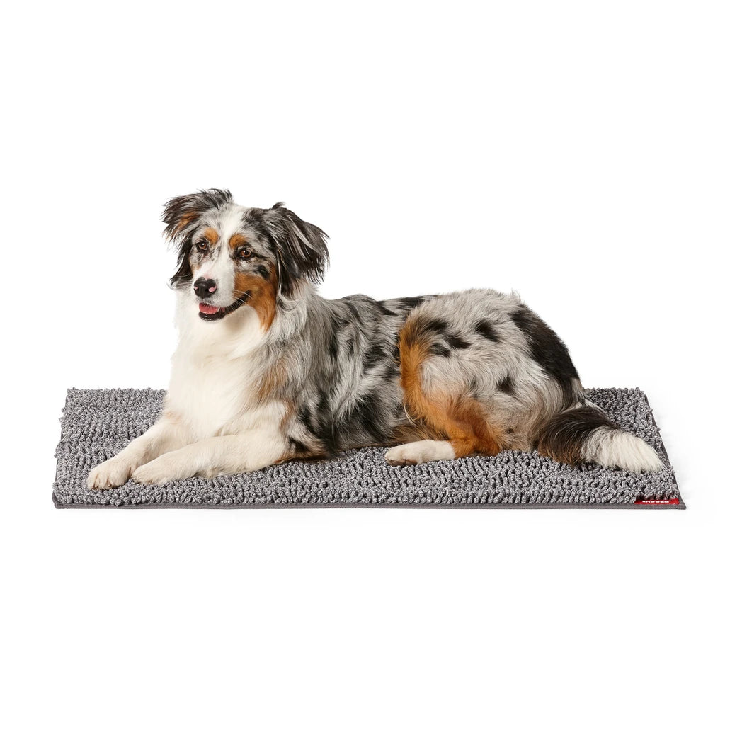Snooza – SupaDry Microfibre Noodle Mat – Zinc Pet Mat Snooza