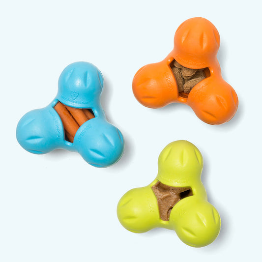 West Paw Tux Tough Puzzle Toy - Large - Bubblegum Eco friendly dog toy West Paw Design