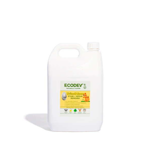 Urine B Gone - Stain & Odour Remover 5L - Ezyme pet stain remover Enzyme cleaner Eco Dev