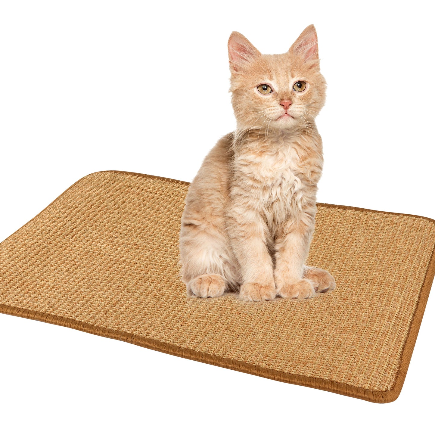 PupLily Natural Sisal Cat Scratch Mat, 40 X 60 CM Pet Care > Cat Supplies > Cat Scratchers Woofy and Whiskers
