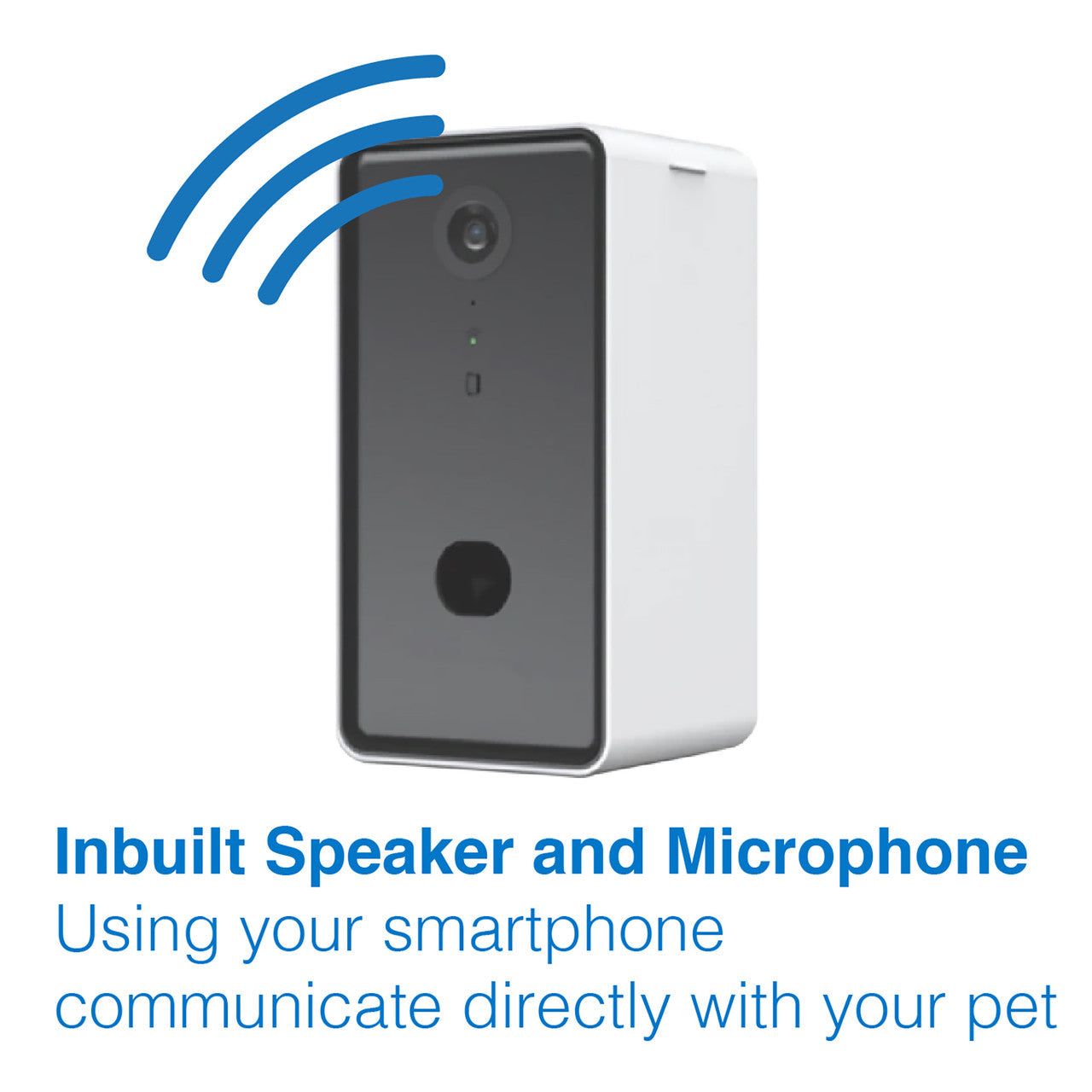 Tech4Pets Smart Treat Dispenser with HD Camera & 2-Way Audio Pet Care > Dog Supplies > Dog Bowls, Feeders & Waterers Tech 4 Pets