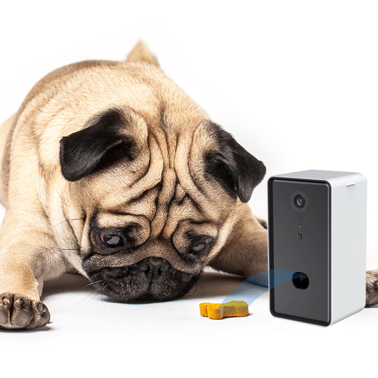 Tech4Pets Smart Treat Dispenser with HD Camera & 2-Way Audio Pet Care > Dog Supplies > Dog Bowls, Feeders & Waterers Tech 4 Pets