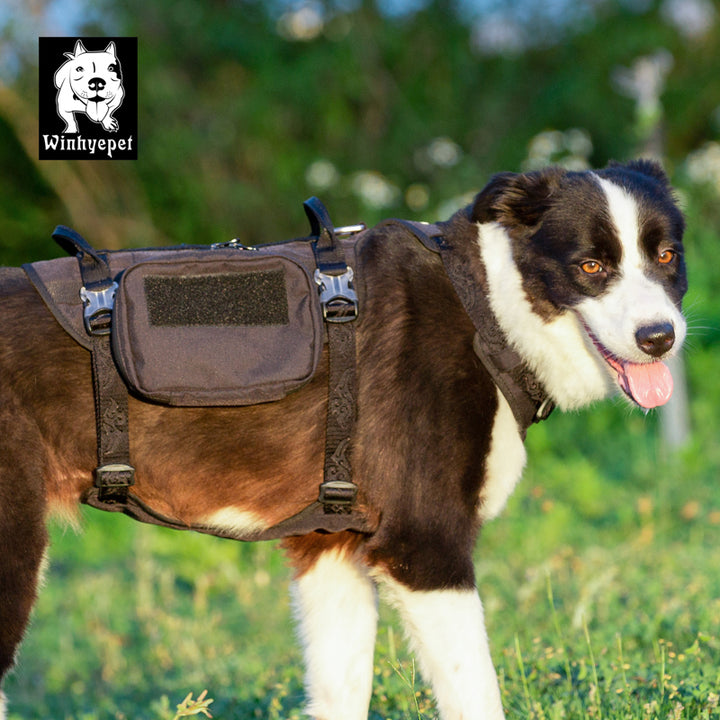 Whinhyepet Military Harness Black XL Auto Accessories > Auto Accessories Others > Automotive Repair & Speciality Tools WINHYEPET