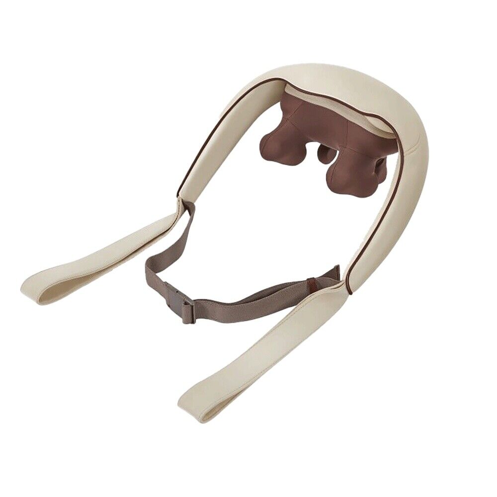 5D Massagers for Neck and Shoulder with Heat Goletsure Pain Relief Deep Kneading Brown Health & Beauty > Massage & Relaxation > Massagers Woofy and Whiskers