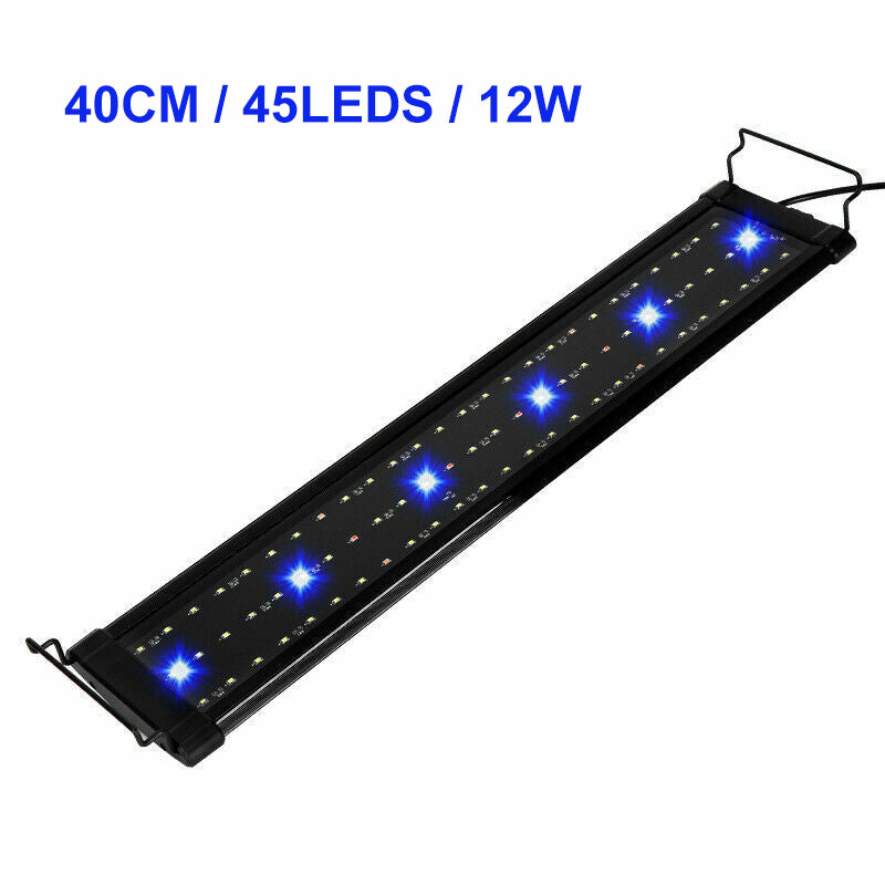 40cm Aquarium Light Lighting Full Spectrum Aqua Plant Fish Tank Bar LED Lamp Pet Care > Aquarium > Aquarium Lighting Woofy and Whiskers