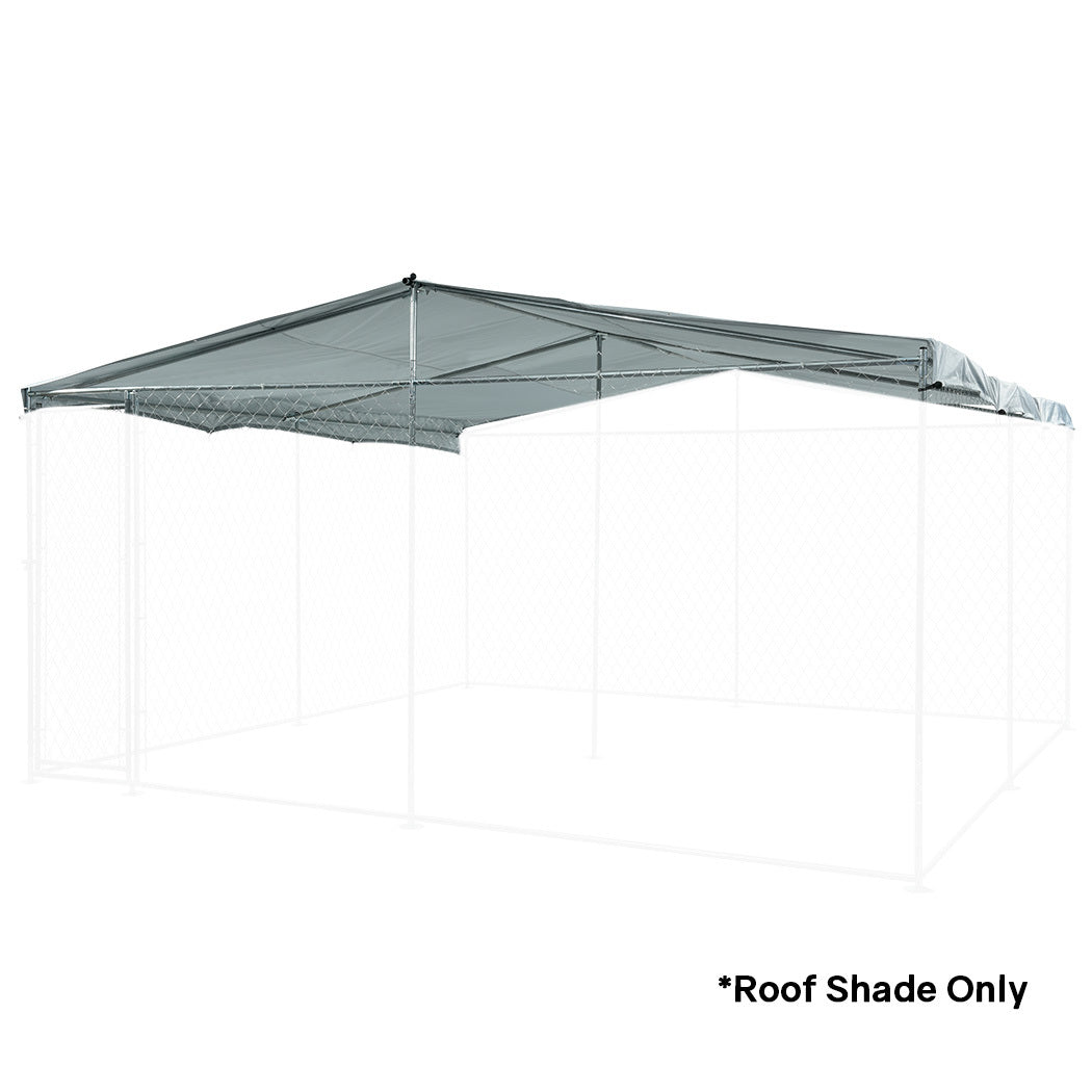 NEATAPET Shade Roof for 3x3m Dog Run Pet Enclosure, UV & Water Resistant, Silver colour Pet Care > Dog Supplies > Dog Kennels NeataPet