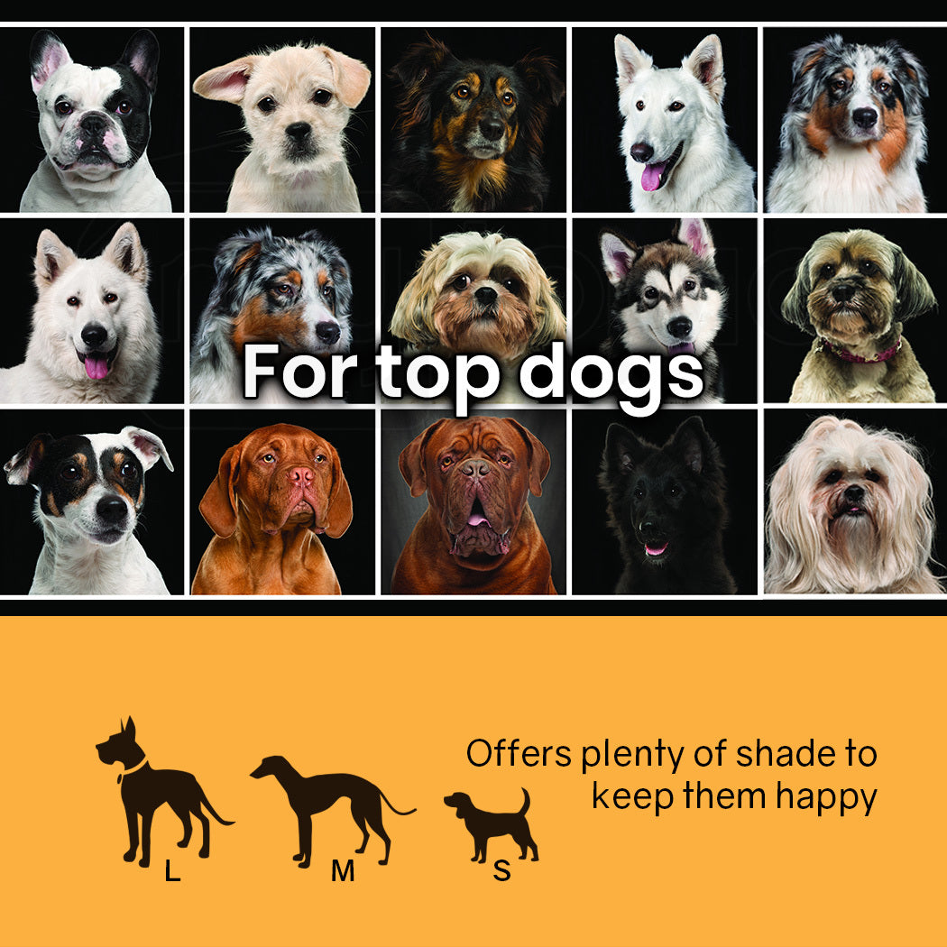 NEATAPET Shade Roof for 3x3m Dog Run Pet Enclosure, UV & Water Resistant, Silver colour Pet Care > Dog Supplies > Dog Kennels NeataPet