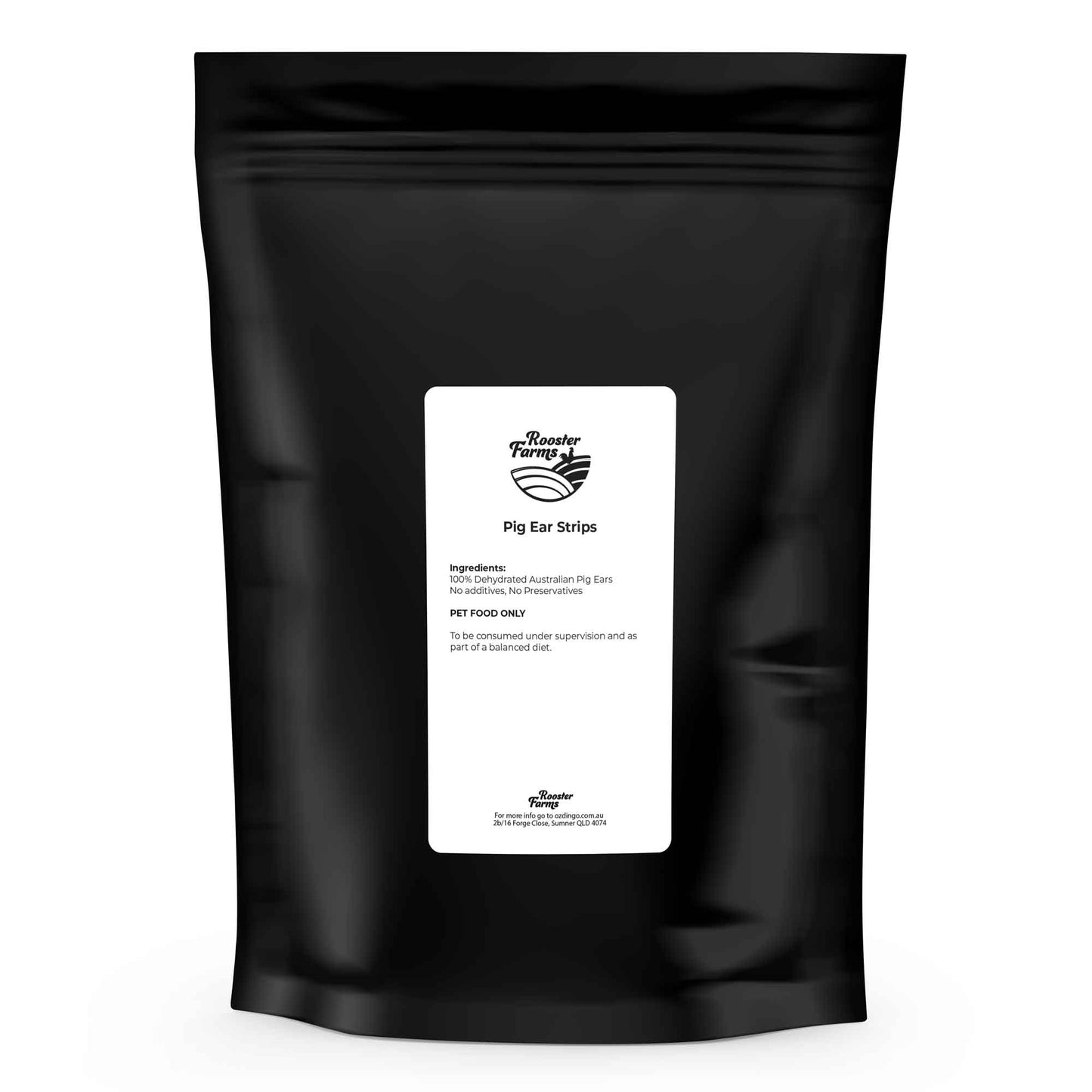 400g Dog Treat Pig Ear Strips - Dehydrated Australian Healthy Puppy Chew Pet Care > Pet Food > Dog Food Rooster Farm