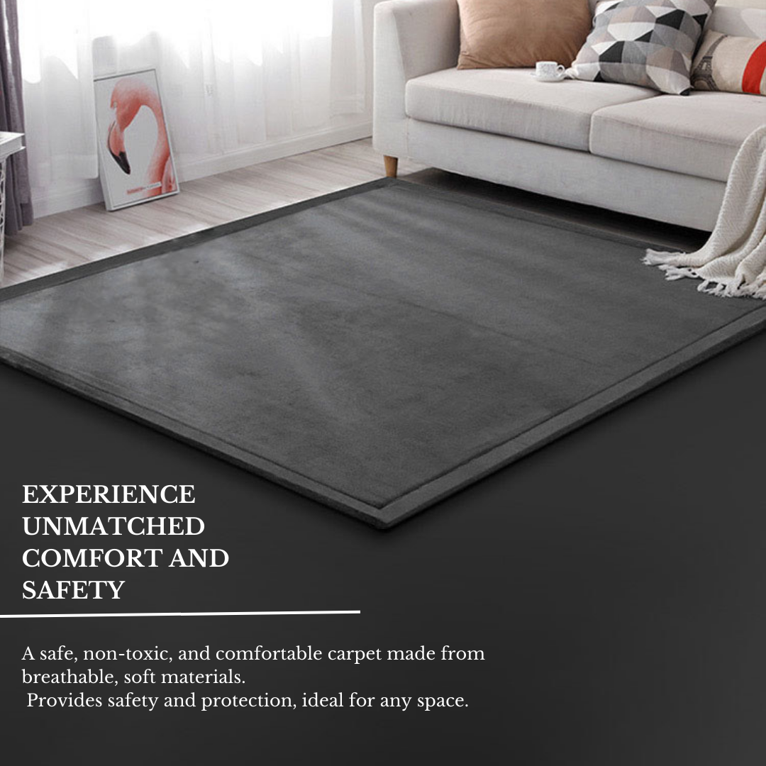 Soft Touch Ultra Plush Memory Foam Tatami Stone Grey Mat - 200 X 300 CM Pet Care > Dog Supplies > Dog Beds Woofy and Whiskers