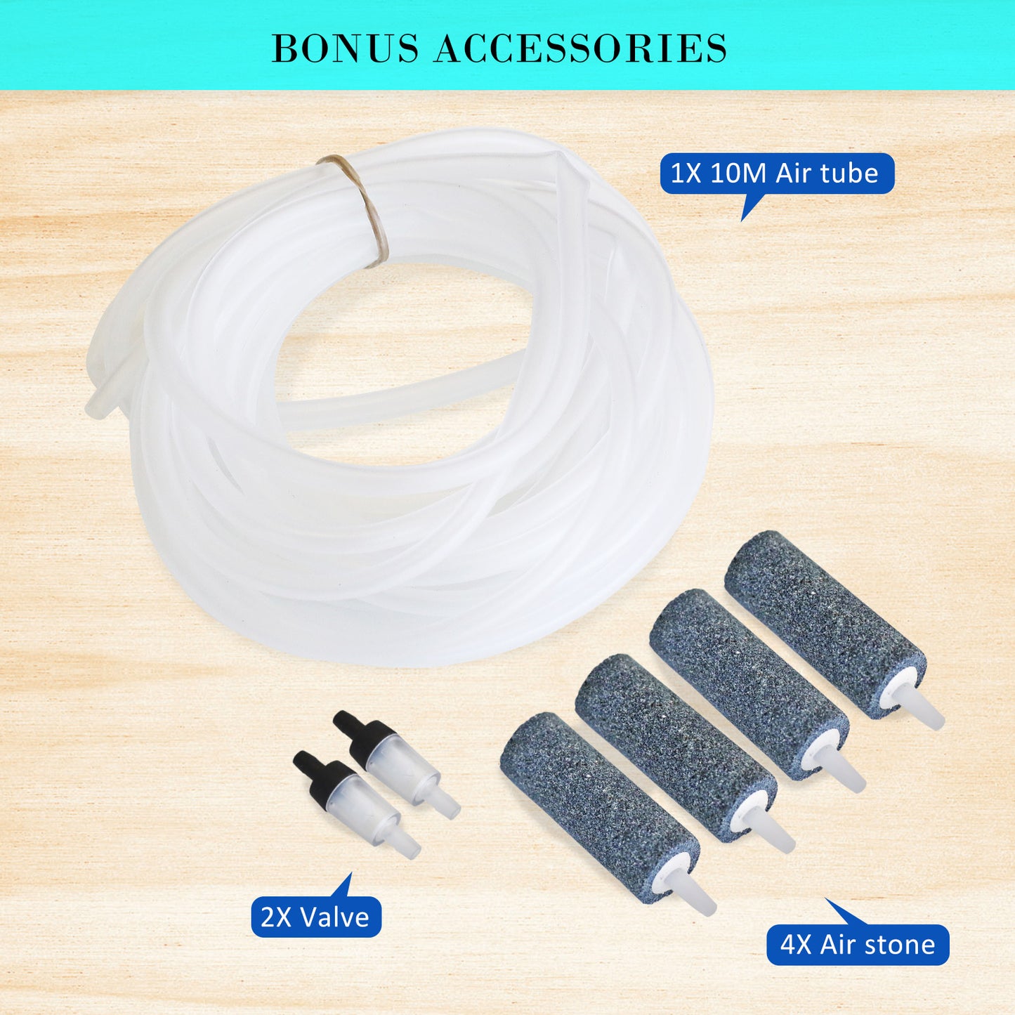 Aquarium Air Pump Oxygen Hydroponic 4 Outlet 360L/H 13W Pet Care > Aquarium > Aquarium Filters & Pumps Dynamic Power