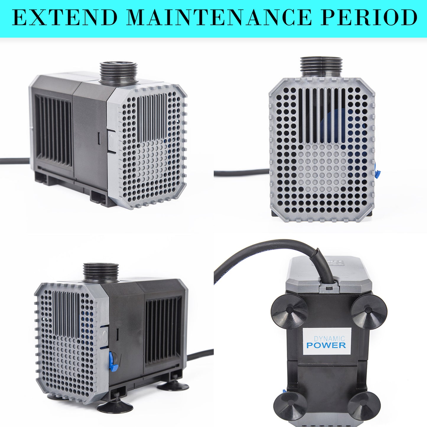 Aquarium Submersible Pond Water Pump 2500L/H 45W 2.7m Pet Care > Aquarium > Aquarium Filters & Pumps Dynamic Power