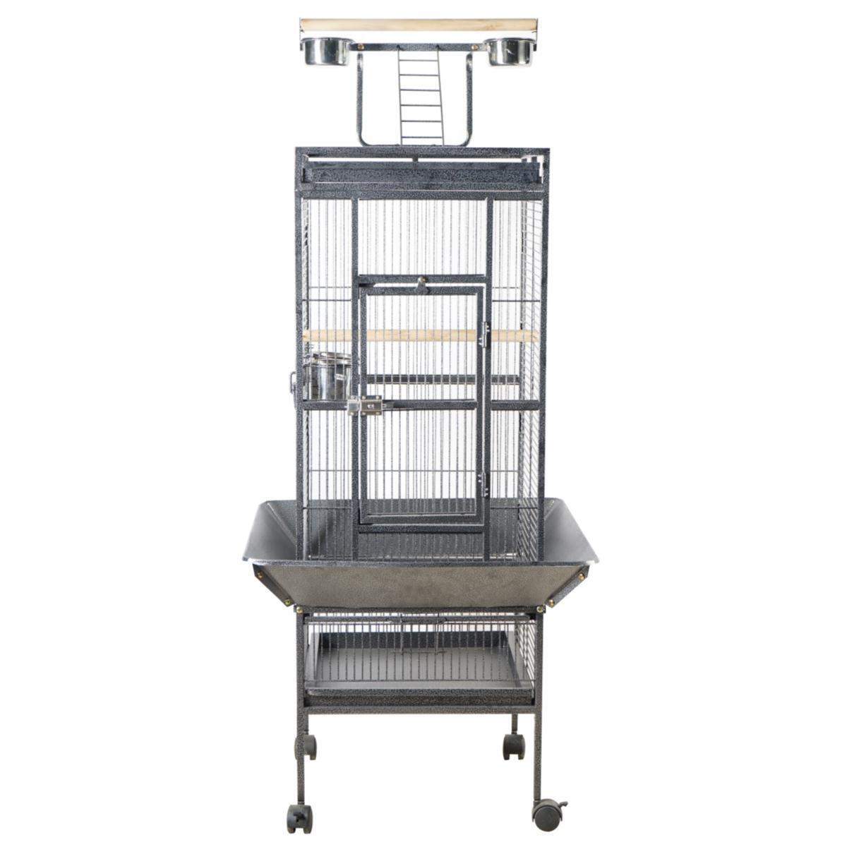 YES4PETS 153 cm Large Bird Budgie Cage Parrot Aviary With Metal Tray and Wheel Pet Care > Bird > Bird Cages & Stands YES4PETS