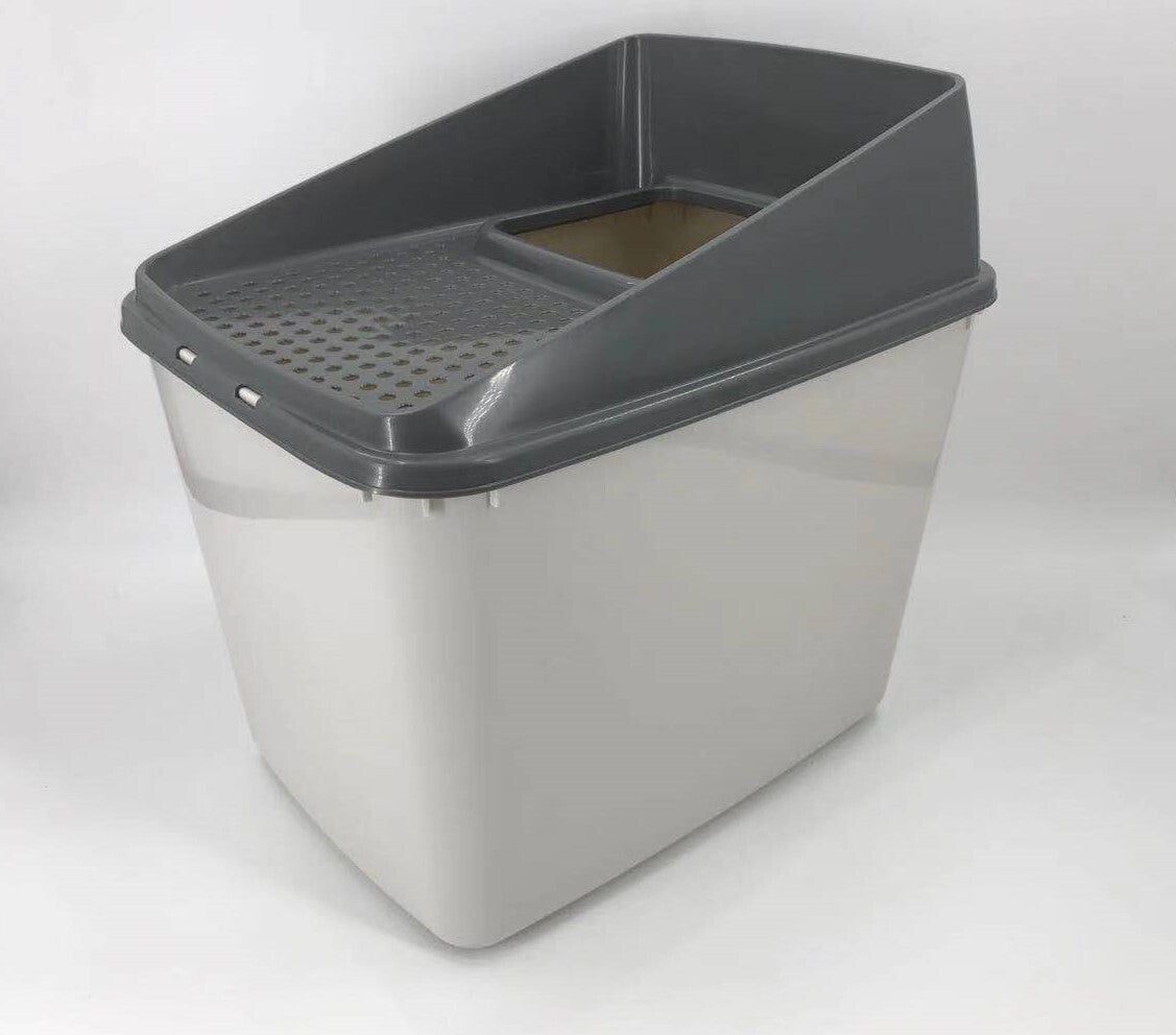 XL Top Entry Cat Litter Box No Mess Large Enclosed Covered Kitty Tray Pet Care > Cat Supplies > Cat Litter YES4PETS
