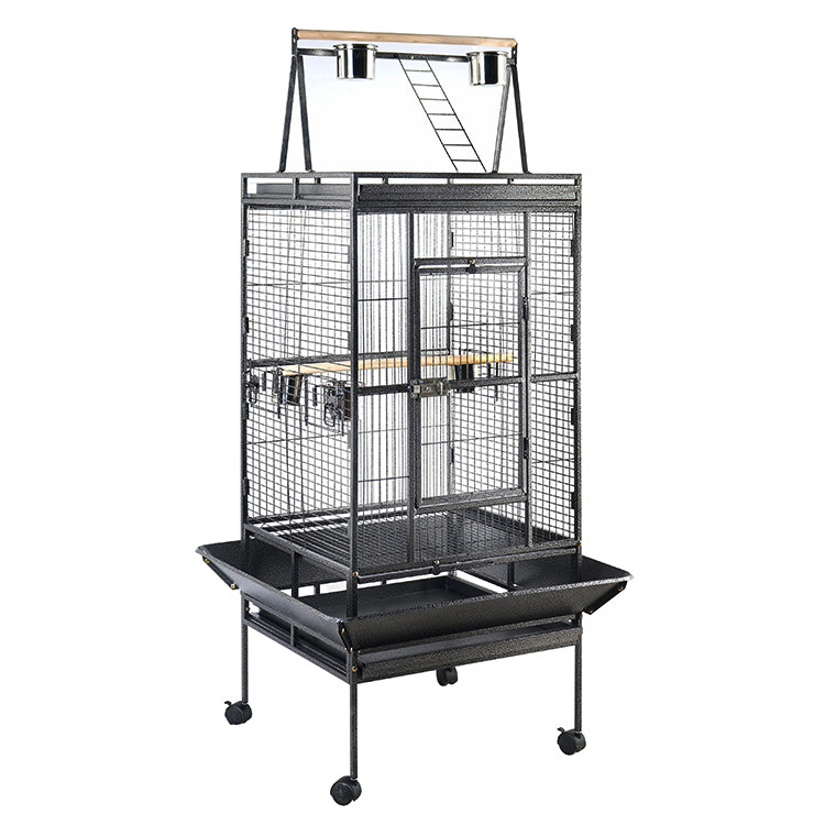YES4PETS 174 cm Large Bird Budgie Cage Parrot Aviary With Metal Tray and Wheel Pet Care > Bird > Bird Cages & Stands YES4PETS