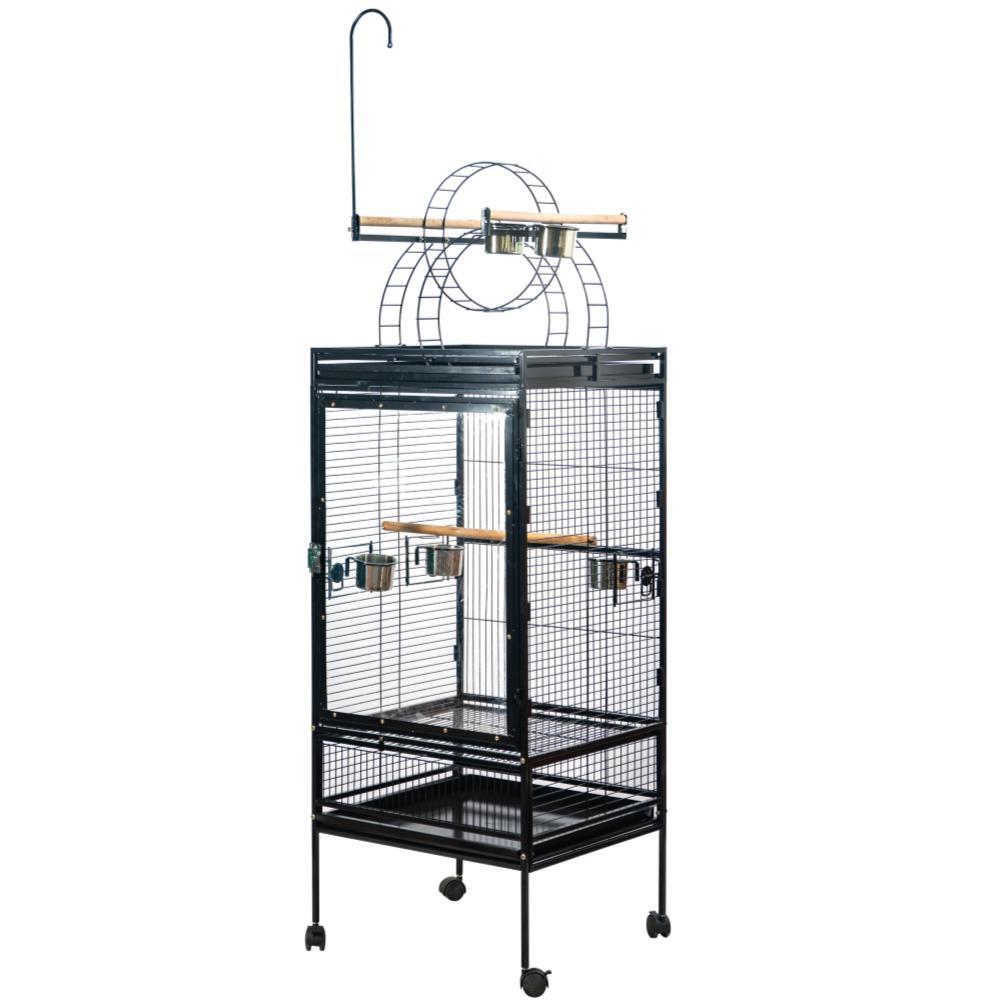 YES4PETS 174 cm Large Bird Budgie Cage Parrot Aviary With Metal Tray and Wheel Pet Care > Bird > Bird Cages & Stands YES4PETS