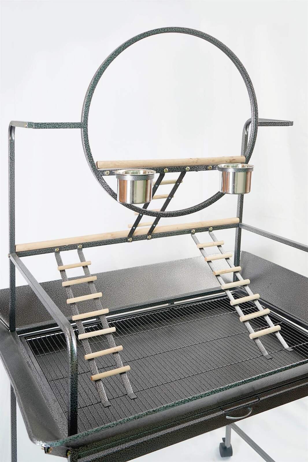 YES4PETS Large Bird Cage Parrot Playpen Gym Toy Stand With Ladder On Wheels Pet Care > Bird > Bird Cages & Stands YES4PETS
