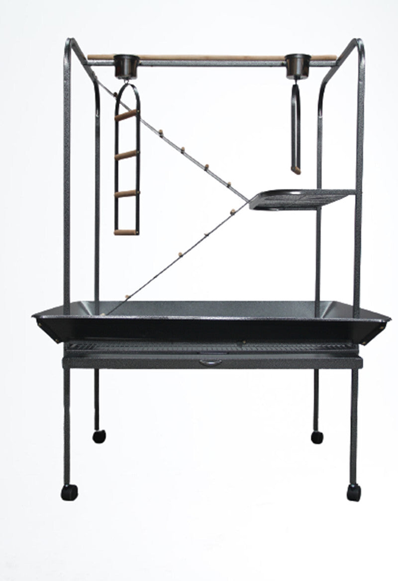 YES4PETS XXL Bird Cage Parrot Playpen Gym Toy Stand With Swing Ladders On Wheels Pet Care > Bird > Bird Cages & Stands YES4PETS