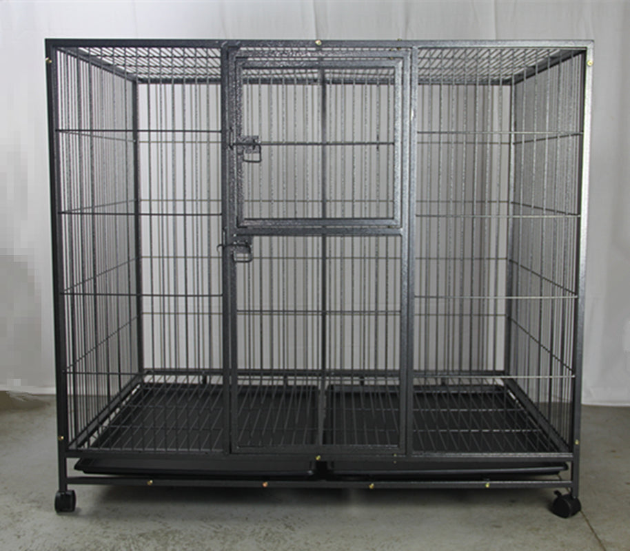 YES4PETS XXL Pet Dog Cat Parrot Cage Metal Crate Kennel Portable Puppy Cat Rabbit House Pet Care > Coops & Hutches > Small Animal Habitats & Cages Woofy and Whiskers